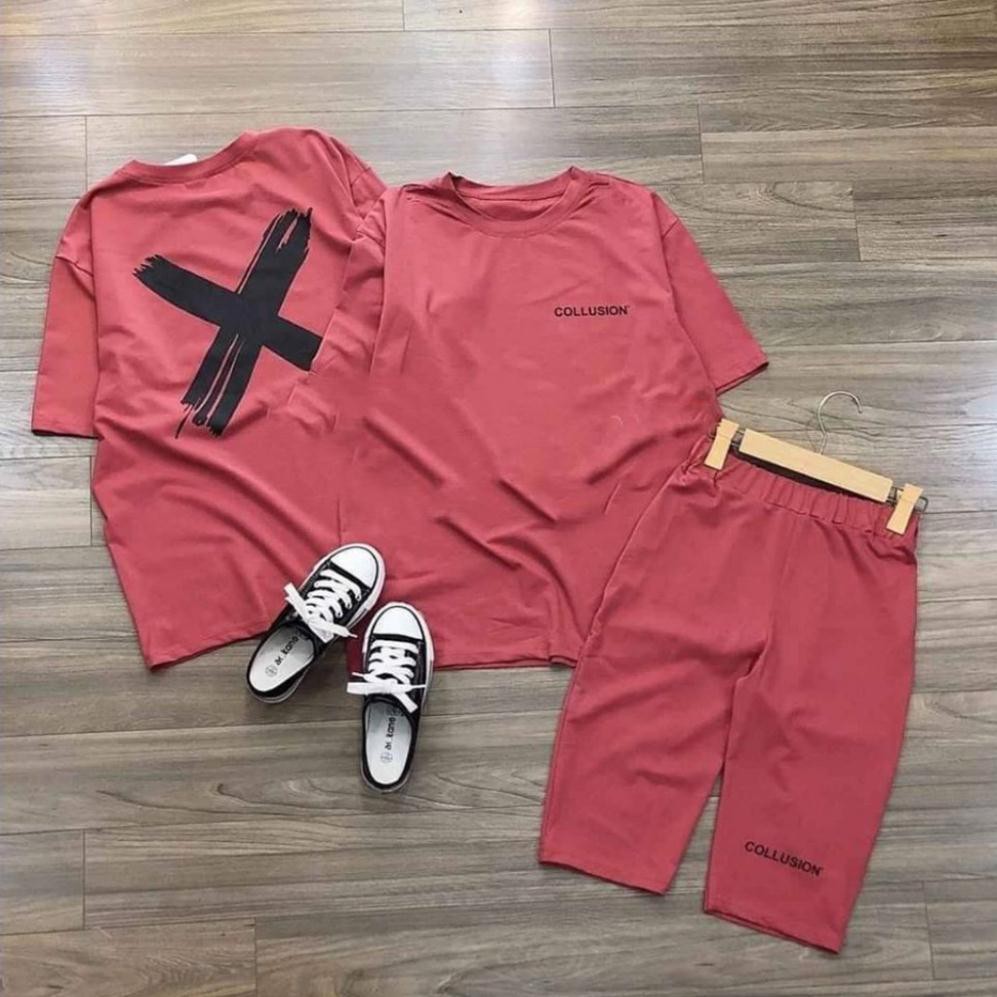 Đồ Bộ Nữ XX228 Đồ Bộ Mặc Nhà Chất Cotton 100% Co Dãn Đanh Mịn Quần Ngố Lửng Size 40KG - 80KG | BigBuy360 - bigbuy360.vn