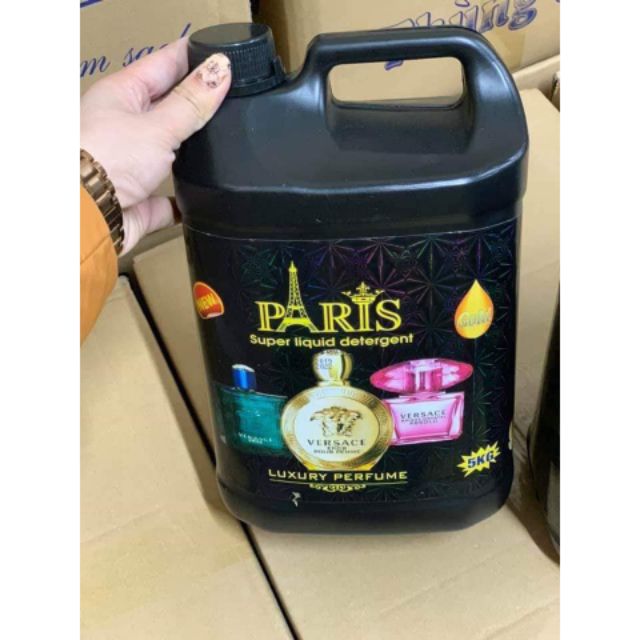 Nước giặt Paris can 5 lít hương thơm dịu mát ( bao giá toàn quốc)