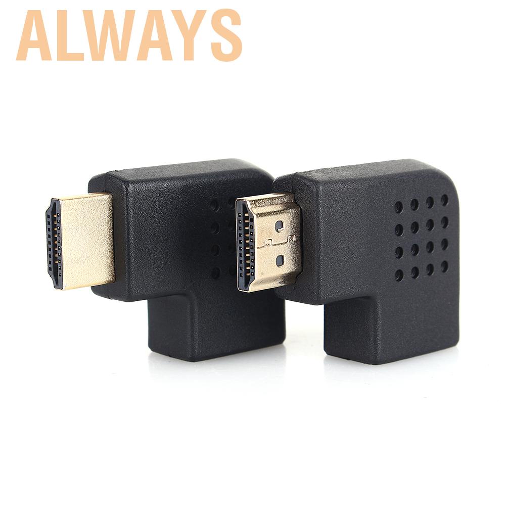 Đầu chuyển góc 90 độ đổi cổng HDMI sang giác cắm
