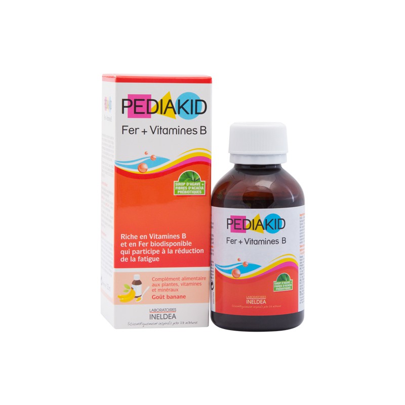 PEDIAKID FER & VITAMINES B (Cung cấp Fe & Vitamin B) 125ML