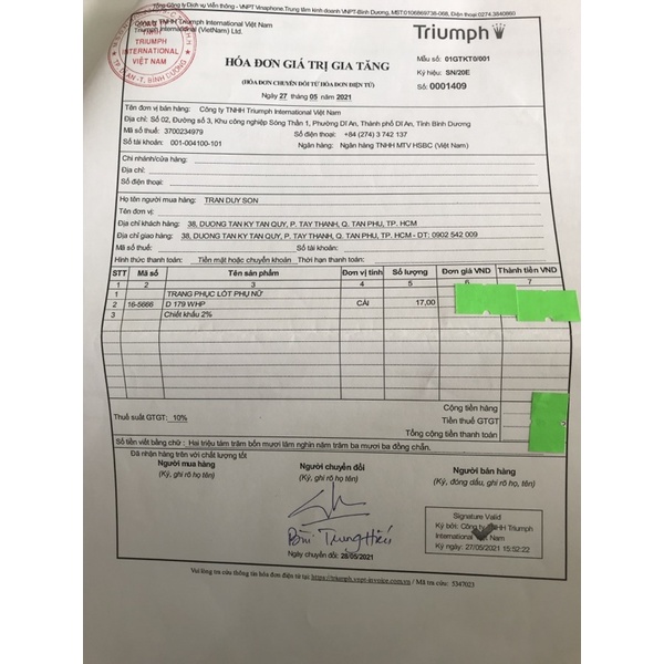 Áo lót nữ Triumph Diva 179 WHP