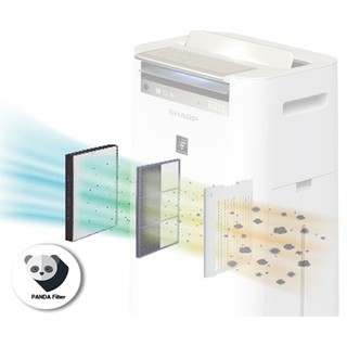 Máy tạo ẩm và lọc không khí Sharp KC-G60EV-W