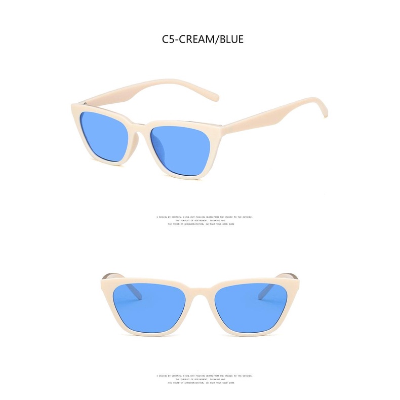 Kính Mát Mắt Mèo Phong Cách Retro Cá Tính Thời Trang Mới