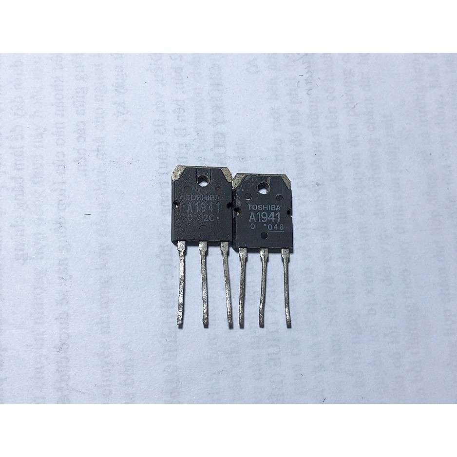 Cặp sò Transistor C5198 A1941 TOSHIBA bóc máy [ bao sống 100% ]
