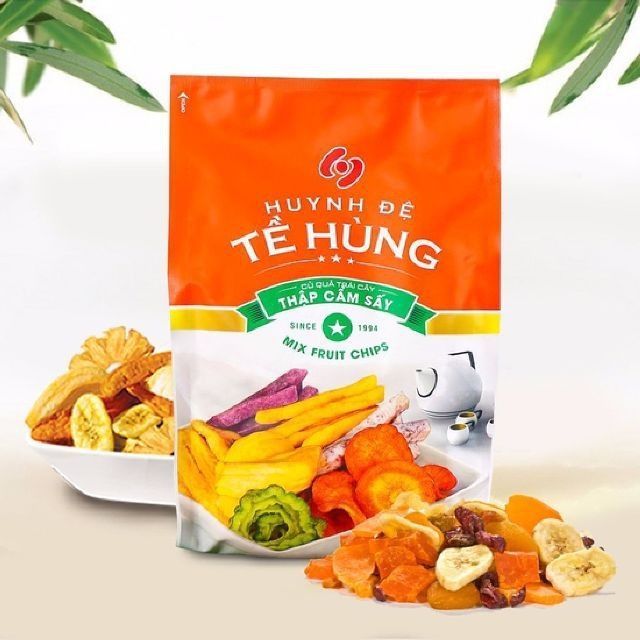 250g hoa quả sấy Huynh đệ tề hùng hàng chính hãng.