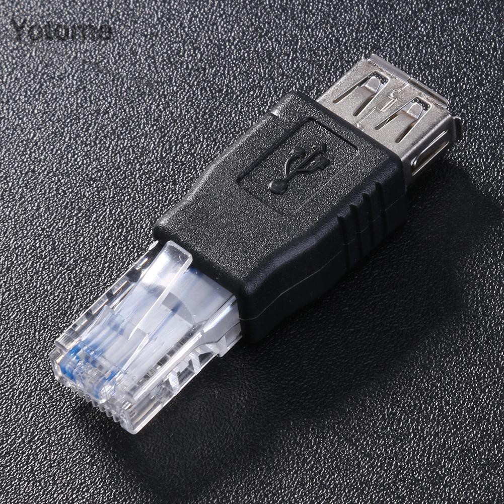 Dây Cáp Chuyển Đổi Từ Đầu Cắm Rj45 Sang Cổng Usb Female Lan