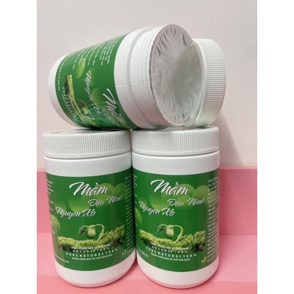 mầm đậu nành xơ cao cấp hộp 500g