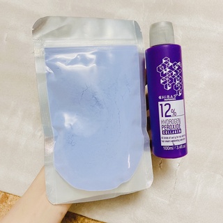 Bột tẩy tóc, oxy cao cấp tẩy lên level 9, 10 (cho tóc bạch kim, xám khói, màu cực sáng)
