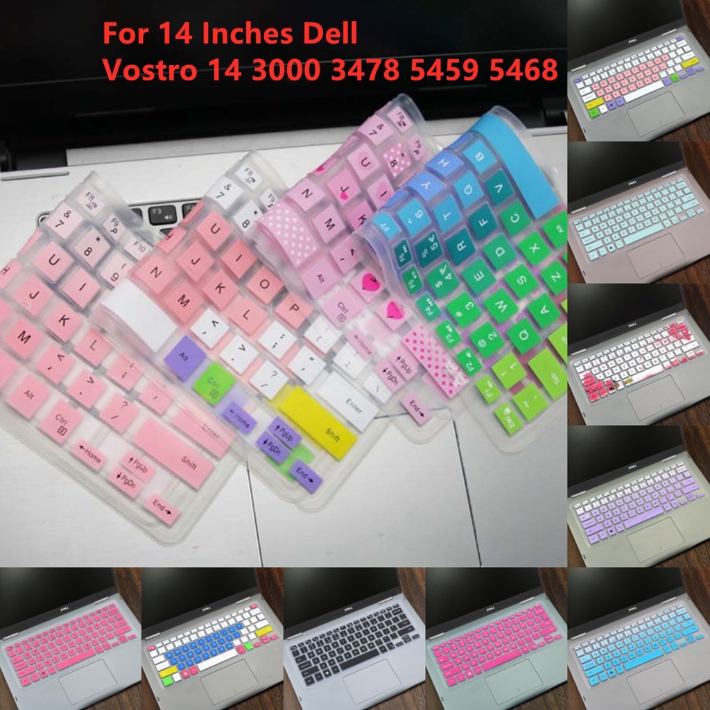 Miếng silicon bọc bàn phím cho Dell Vostro 14 3000 3478 5459 5468