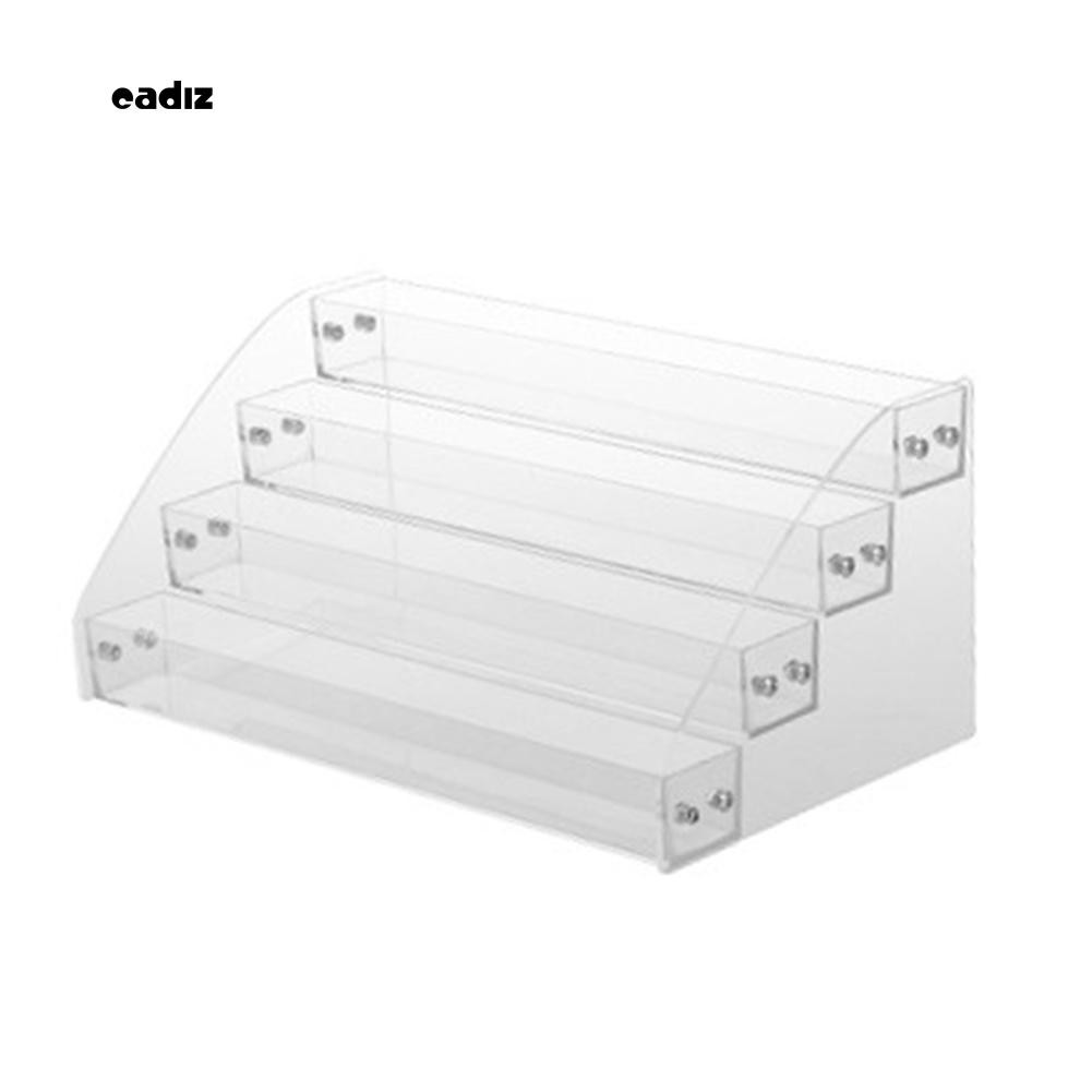 Kệ đựng sơn móng tay bằng nhựa trong suốt nhiều tầng