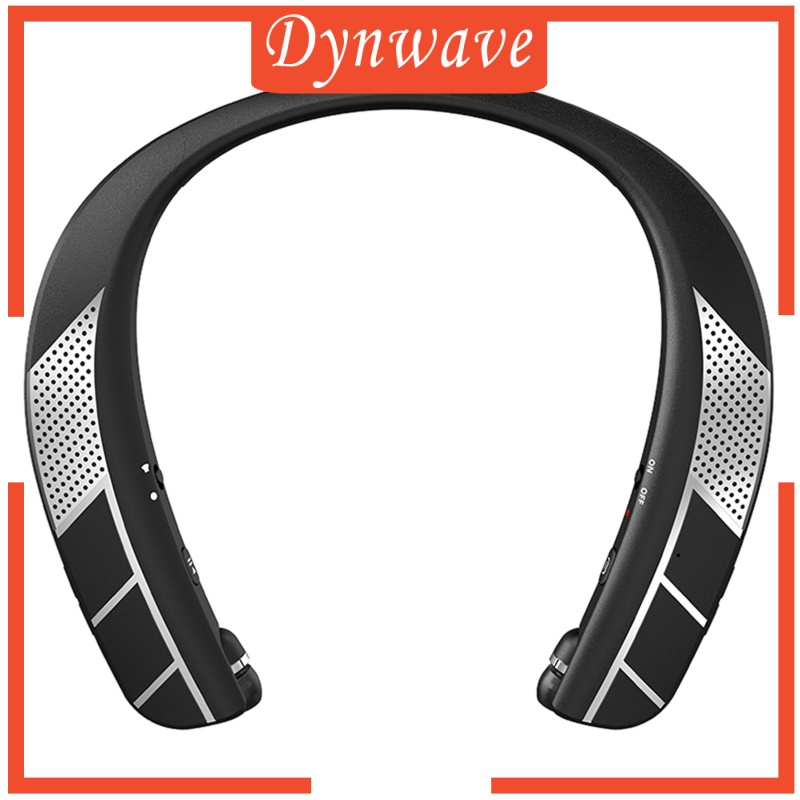 [DYNWAVE] Neckband Wireless Speaker HD Low Latency w/ Retractable Earbuds Portable