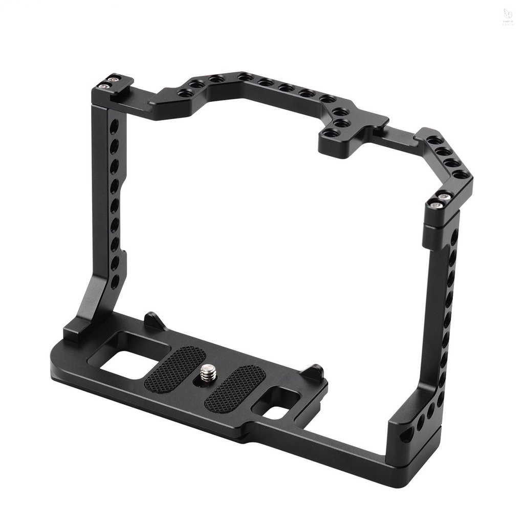 Khung Máy Ảnh Andoer Bằng Hợp Kim Nhôm Với Ốc Vít 1 / 4 Inch Tương Thích Với Canon EOS 90D / 80D / 70D DSLR