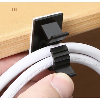 Kẹp Cố Định Chùm Dây Điện Cáp Mạng Bằng Nhựa Keo Nano Siêu Dính Tiện Dụng Cho Gia Đình K114