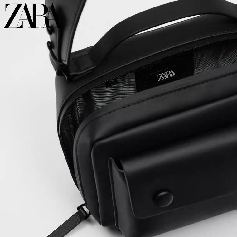 Túi Đeo Chéo Vai ZARA Hình Vuông Nhỏ Đựng Điện Thoại Thời Trang Dành Cho Nam