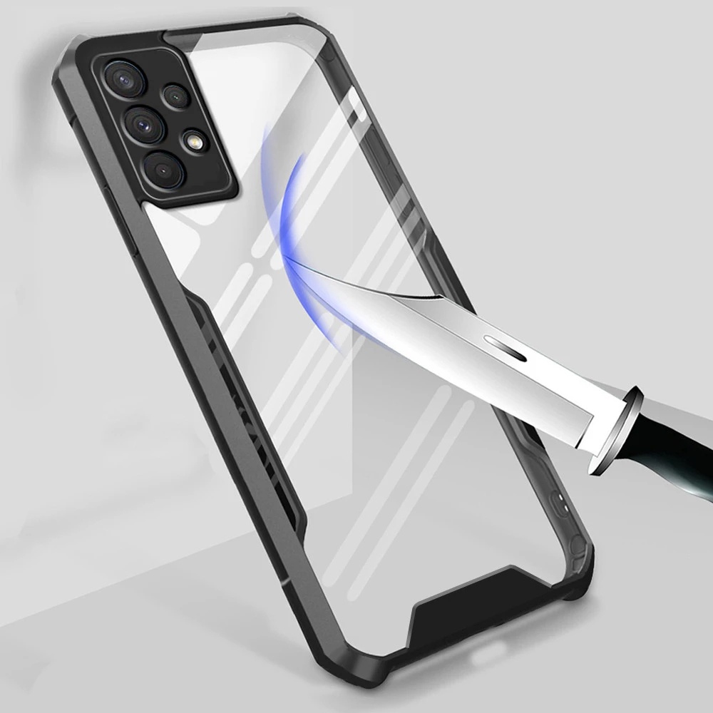 Casing For Samsung Galazy A03s A03 core S21 FE S22 Plus Ultra A22 A32 M32 M52 5G 4G Shockproof Phone Case Cover + tempered glass film + Camera lens film