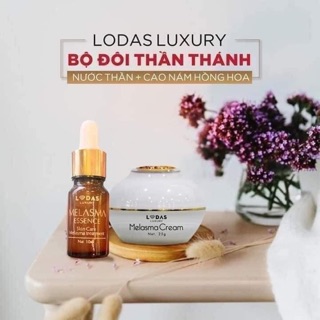 Bộ Kem cao nám hồng hoa serum lodass