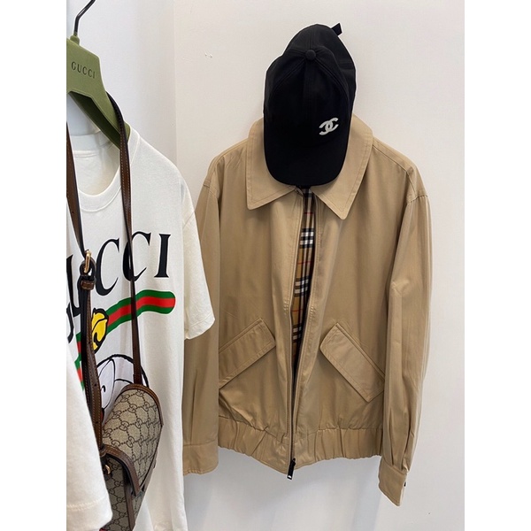 Áo khoác 2 mặt BURBERRY BBR thời trang thu đông 2021