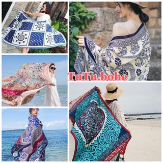 ( NHẬP MÃ BOHO01 nhận mã giảm giá 10k) Khăn Boho đi biển