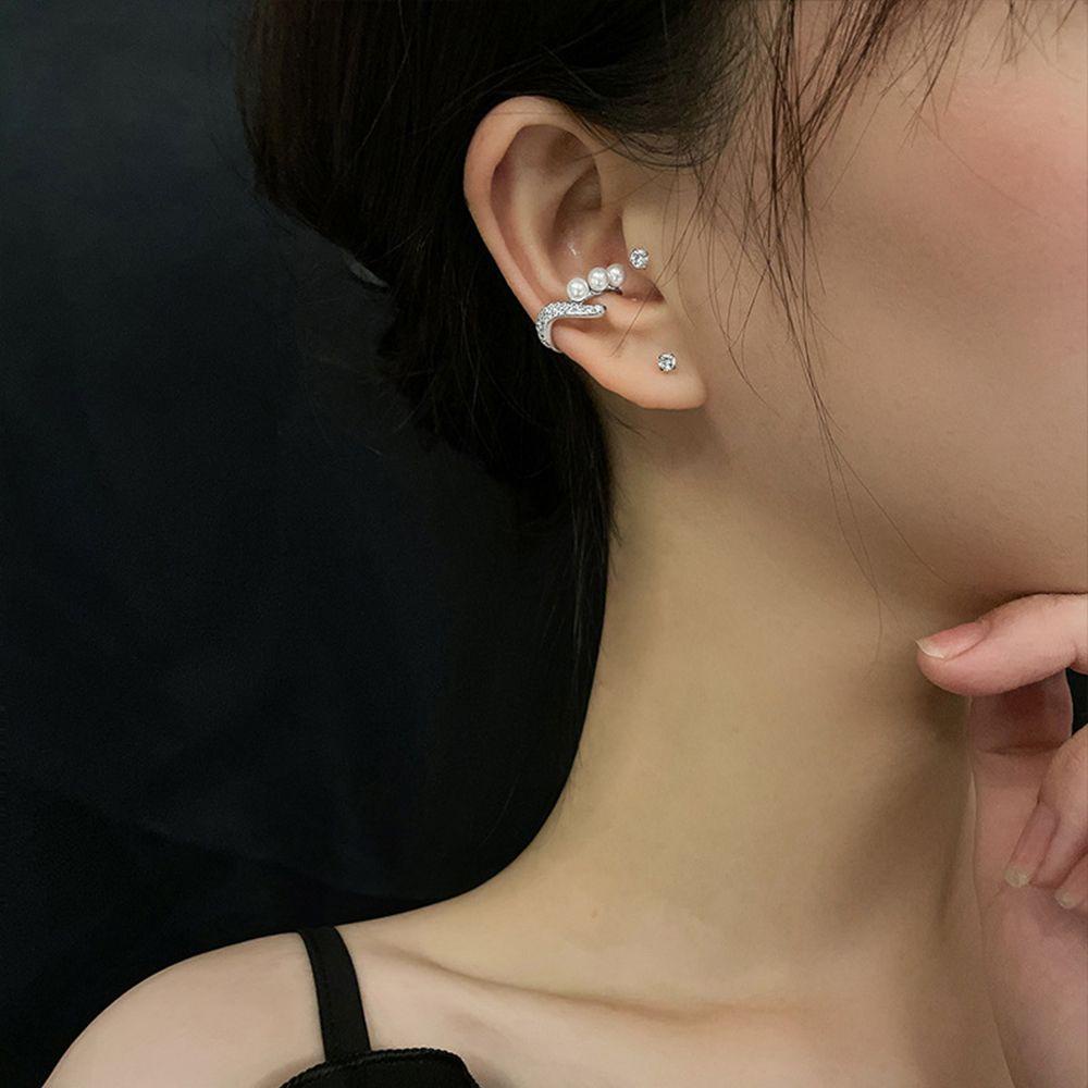 Bông Tai Dạng Kẹp Thiết Kế Tinh Tế Cho Nữ MXMUSTY|Khuyên Kẹp Vành Tai Thanh Lịch