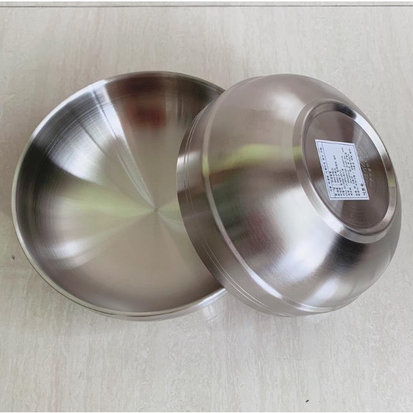 Bát Inox 2 lớp đựng miến, mì Hàn Quốc