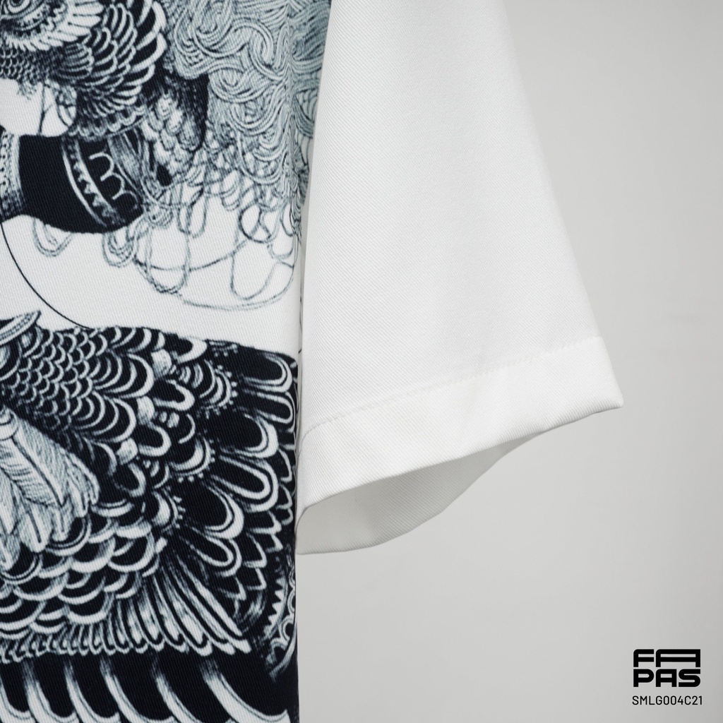 Áo Sơ Mi Nam Glamor Họa Tiết In Tỉ Mỉ Bắt Măt Chất Vải Chun Chéo Chống Nhăn Mau Khô Form Relaxed Thoải Mái - FAPAS