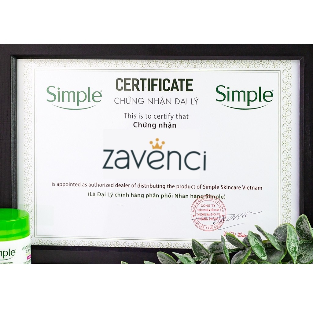 Kem dưỡng ẩm SIMPLE Kind To Skin Hydrating Light Moisturiser kiềm dầu 125ml - ZAVENCI Official | BigBuy360 - bigbuy360.vn