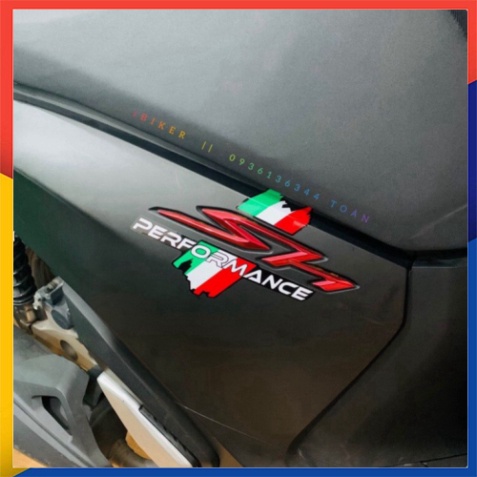 ( 3M Phản Quang )Tem Performance chosh 2012-2020 Decal PVC Chống Nước , Chống Bẩn