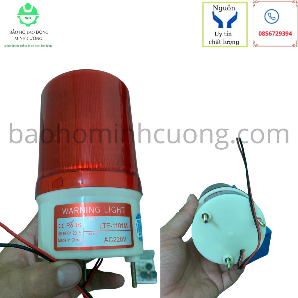 Đèn cảnh báo nguy hiểm, đèn cảnh báo công trường sử dụng điện 220V