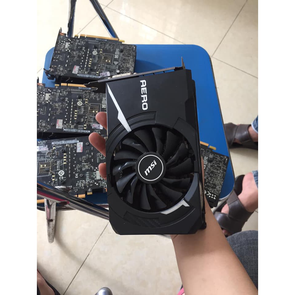 CARD MÀN HÌNH MSI GTX1060 6GB CŨ BẢO HÀNH 6-2020