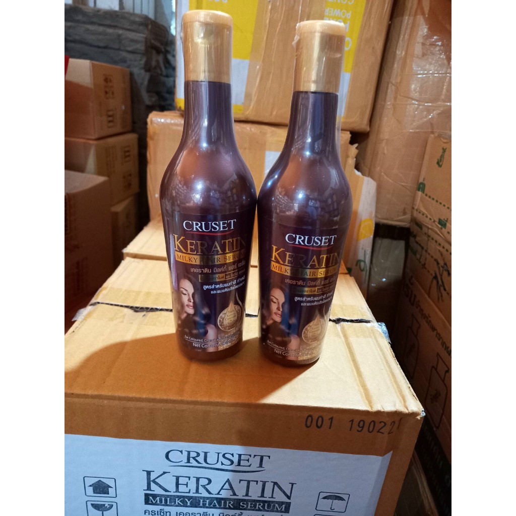 01 chai Kem Ủ tóc Cruset keratin 200ml