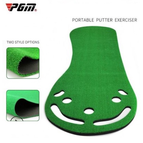 Thảm golf tập Putter PGM tại nhà ngoài trời di động hình bàn chân shop GOLF PRO TT004