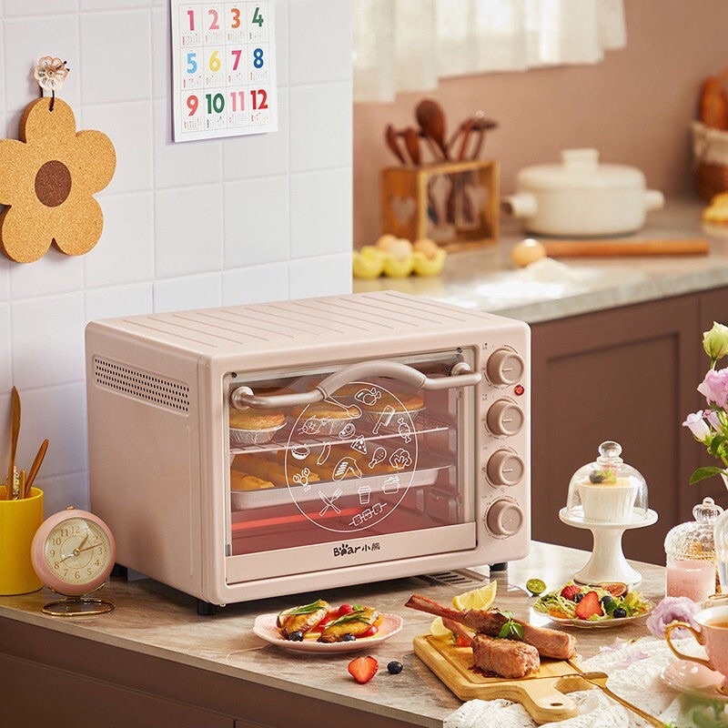 Lò Nướng Điện Đa Năng Kiểm Soát Nhiệt Độ Độc Lập Dung Tích 20L Bear DKX-C20G2
