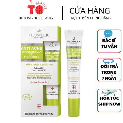 KEM CHẤM GIẢM MỤN FLOSLEK 20ml
