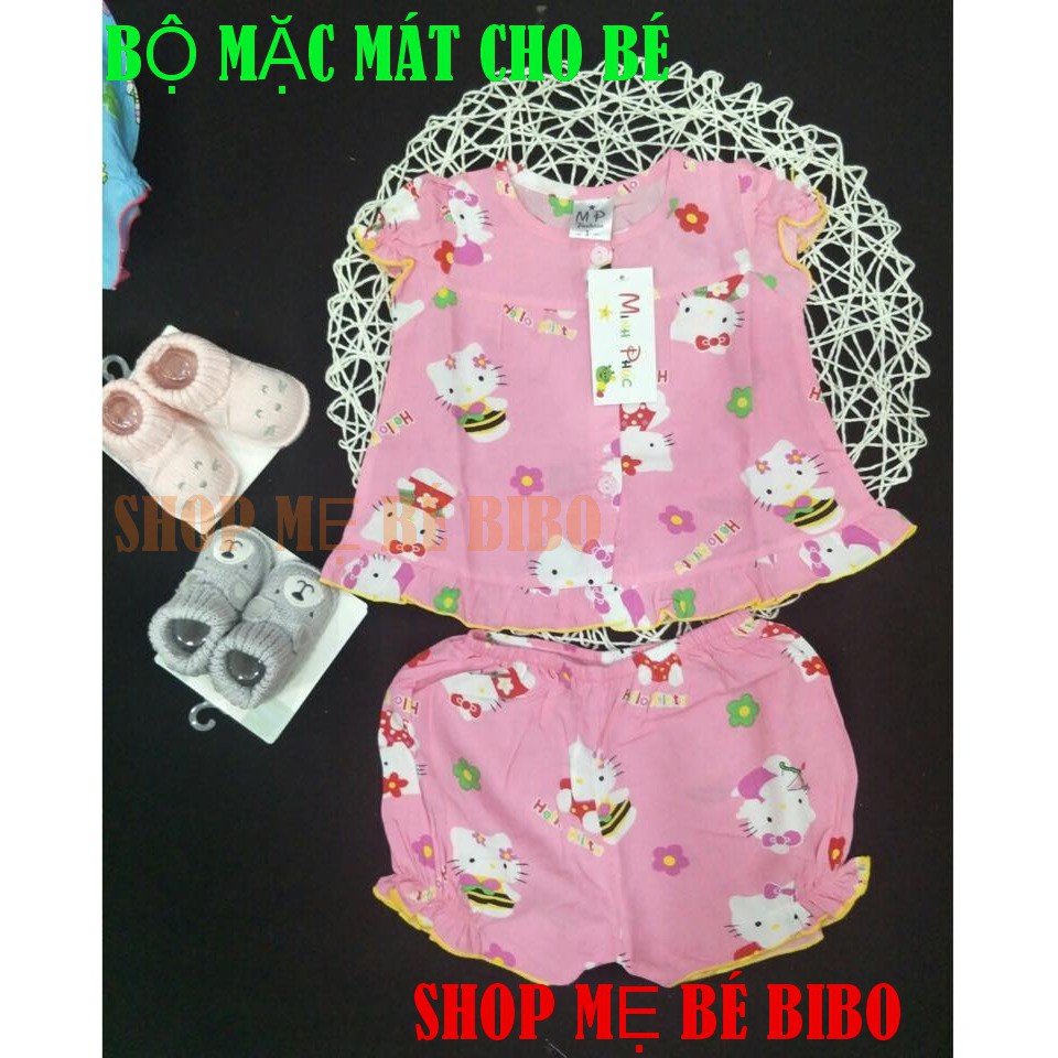 Bộ Quần Áo Cho Bé Sơ Sinh Vải Mịn Mát_Vải Lanh