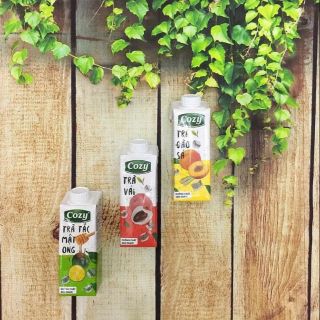 LỐC 4 HỘP TRÀ TRÁI CÂY COZY 225ML