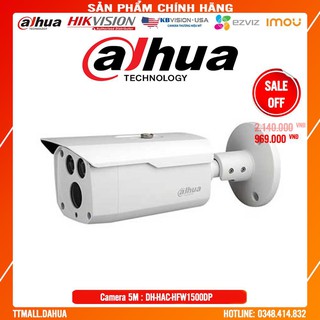 . . camera hdcvi 5mp dahua hac-hfw1500dp- bảo hành chính hãng 2 năm . .