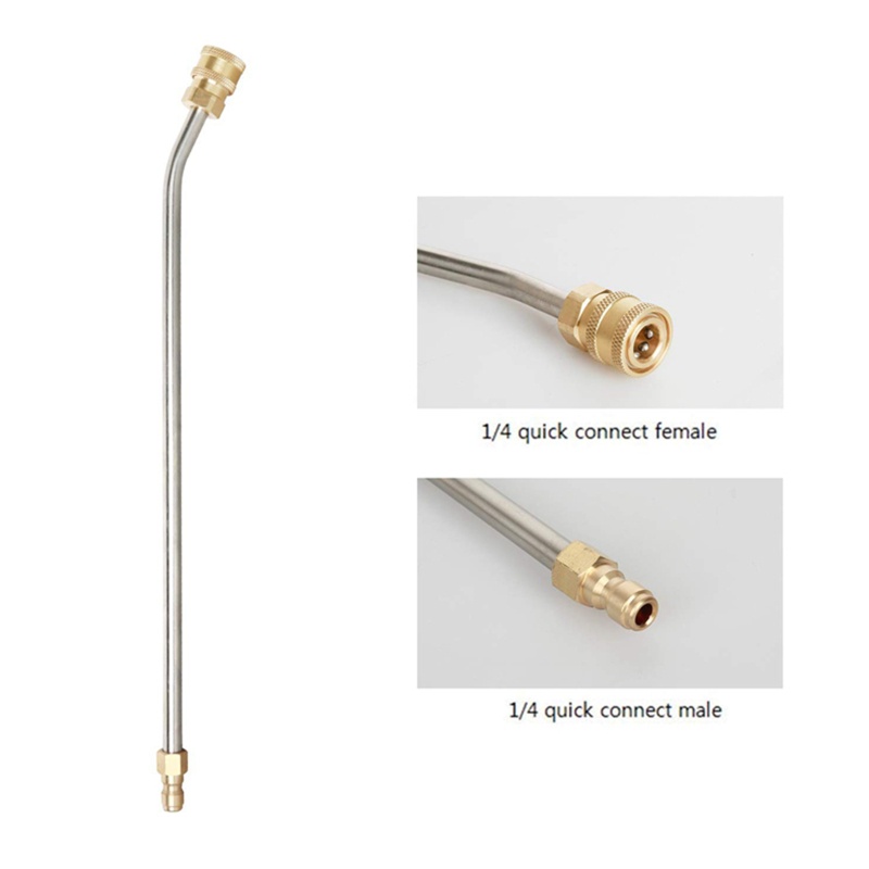 Ống Nối Dài Vòi Nước Áp Suất Cao Bằng Thép Không Gỉ 1 / 4 inches