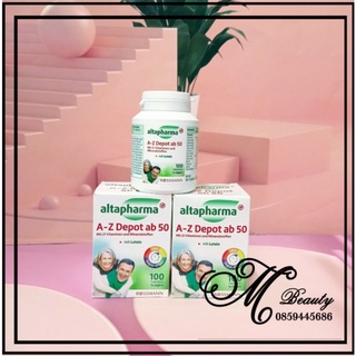 Viên uống vitamin tổng hợp cho người già Altapharma A-Z depot ab 50, 100 viên
