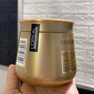 (Chính Hãng) Hấp Nhũ Vàng Loreal Siêu Phục Hồi Tóc Hư Tổn