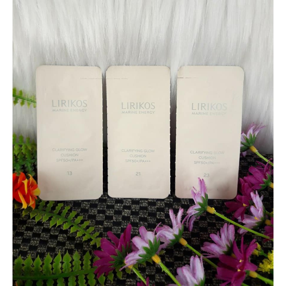 Sample phấn nước Lirikos Marine Energy Clarifying Glow Cushion Spf50+/PA++