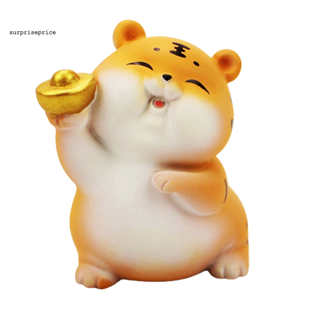 Mô hình chú hổ trang trí bàn 10 kiểu tùy chọn ngộ nghĩnh