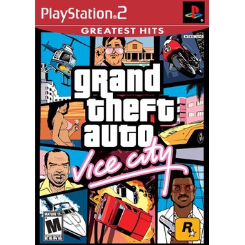 Đĩa trò chơi GTA Vice City ⚡FREE SHIP⚡SALE GIÁ SỐC⚡ máy PS2 , retro games