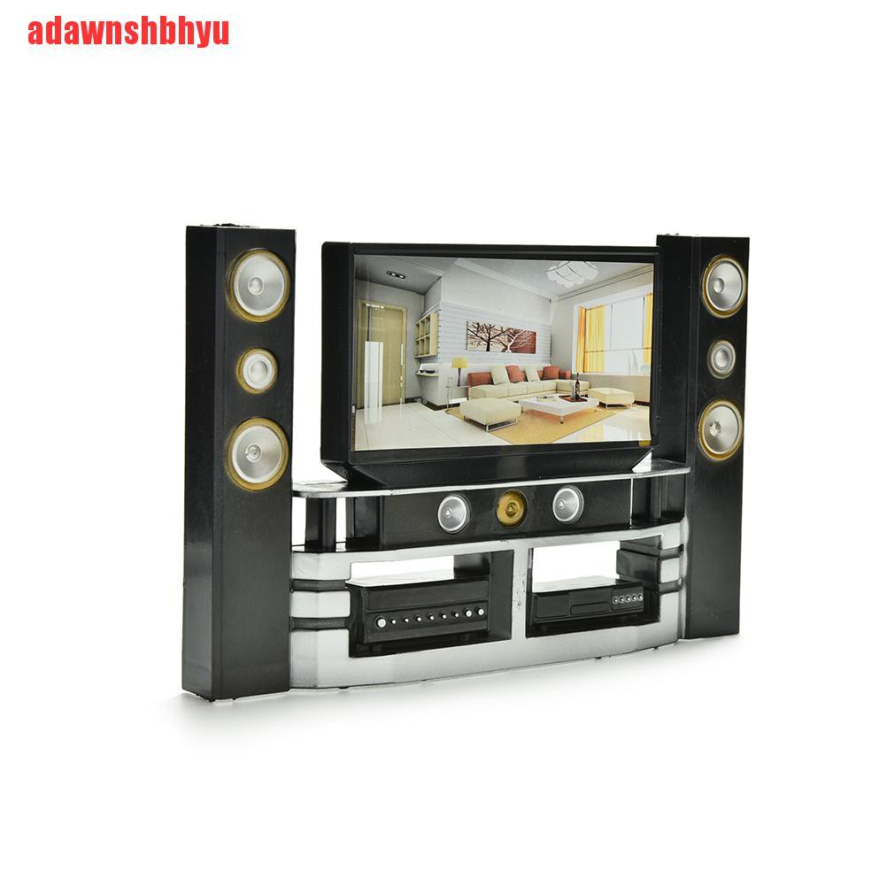 BARBIE 1 Mô Hình Tv Mini Hi-Fi Tỉ Lệ 1: 6 Cho Nhà Búp Bê