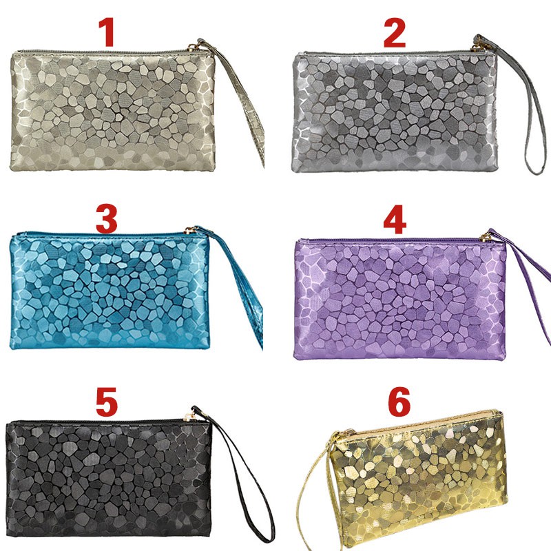 Simple Fashion Women Messenger Bags Solid Color Paillette Decoration Purse Ladies Clutch Crossbody Shoulder Bag