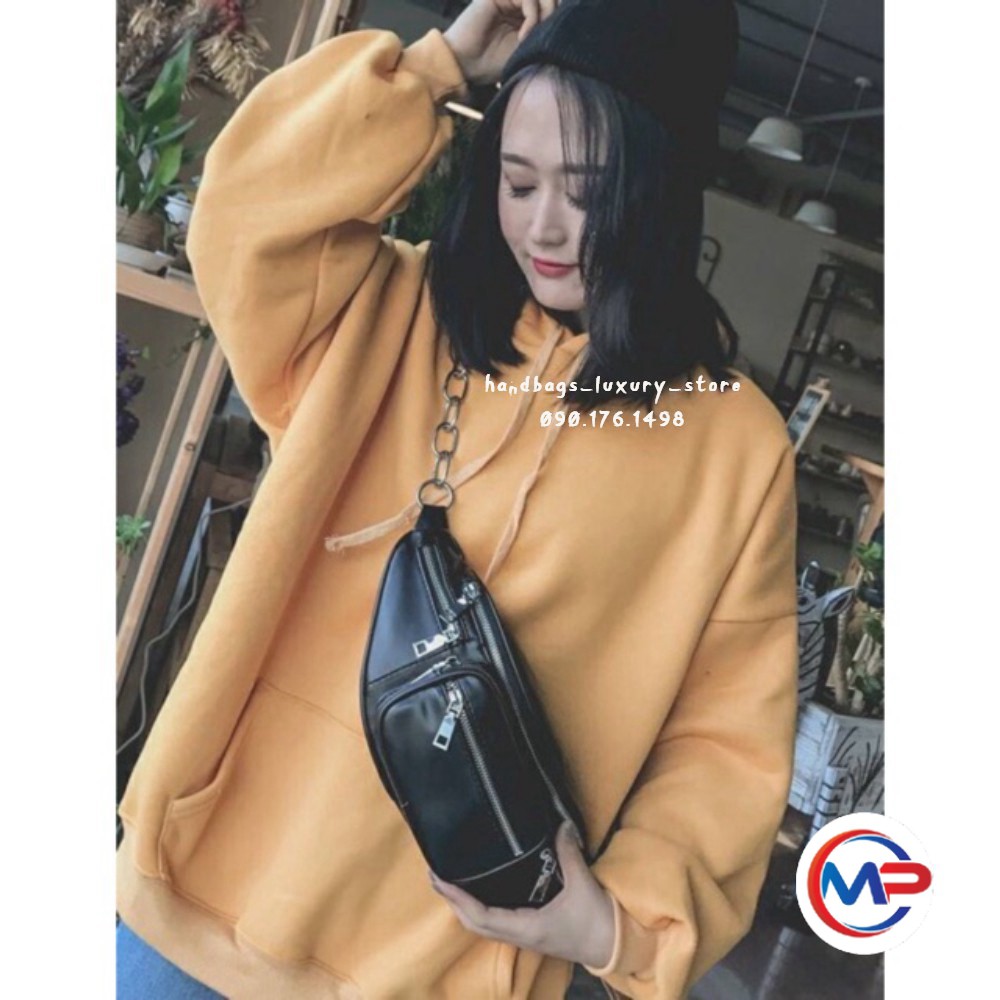 Túi đeo chéo , đeo bụng nhiều ngăn khoá -túi xách