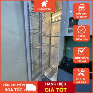 Kệ tủ đồ khô 12 ngăn 6 tầng taki inox 304 - bảo hành vĩnh viễn