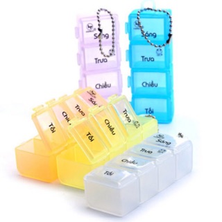 Dụng cụ chia liều thuốc theo ngày