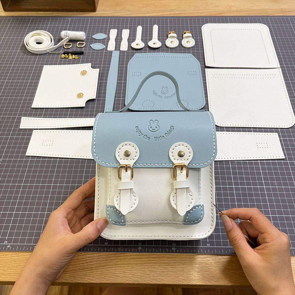 1 Bộ Túi Xách Da PU Handmade Thời Trang Cho Nữ