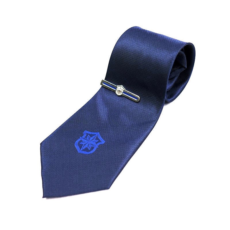cà vạt bảo mật mới 2011, có khóa kéo ẩn màu xanh lam, hình ảnh an ninh tài sản của nam giới và phụ nữ sau kẹp [phát hành