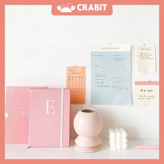 Combo Crabit Planner 2021 - Combo Emotional Planner - Sổ tay kế hoạch 2021